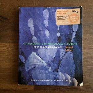 📘 Canadian Criminology Today: Theories and Applications (2nd Edition)